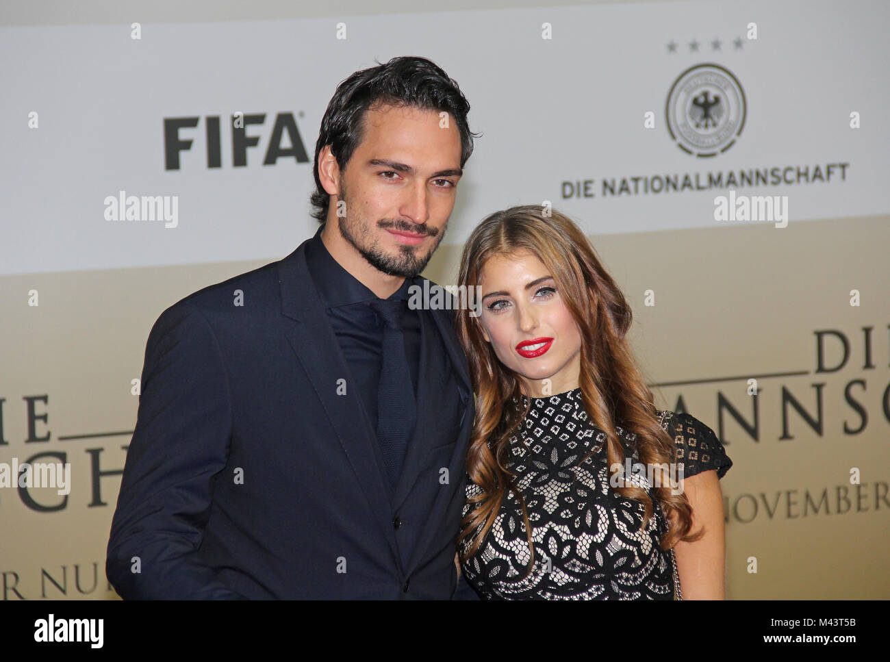 Mats Hummels with girlfriend Cathy Fischer Stock Photo - Alamy