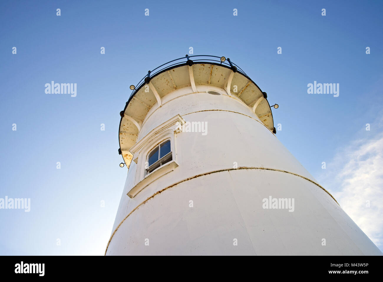Nobska Lighthouse, Woods Hole, USA Stock Photo