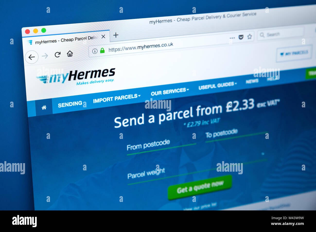Hermes delivery logo hires stock photography and images Alamy
