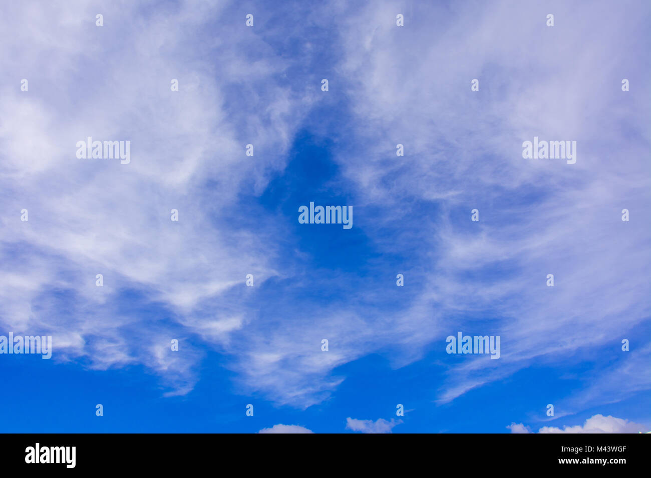 blue sky with stormy clouds Stock Photo - Alamy