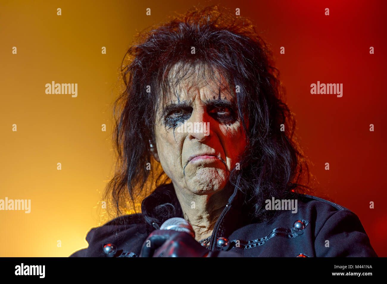 Alice Cooper live in Milan 2017 "A PARANORMAL EVENING WITH ALICE COOPER TOUR" Stock Photo