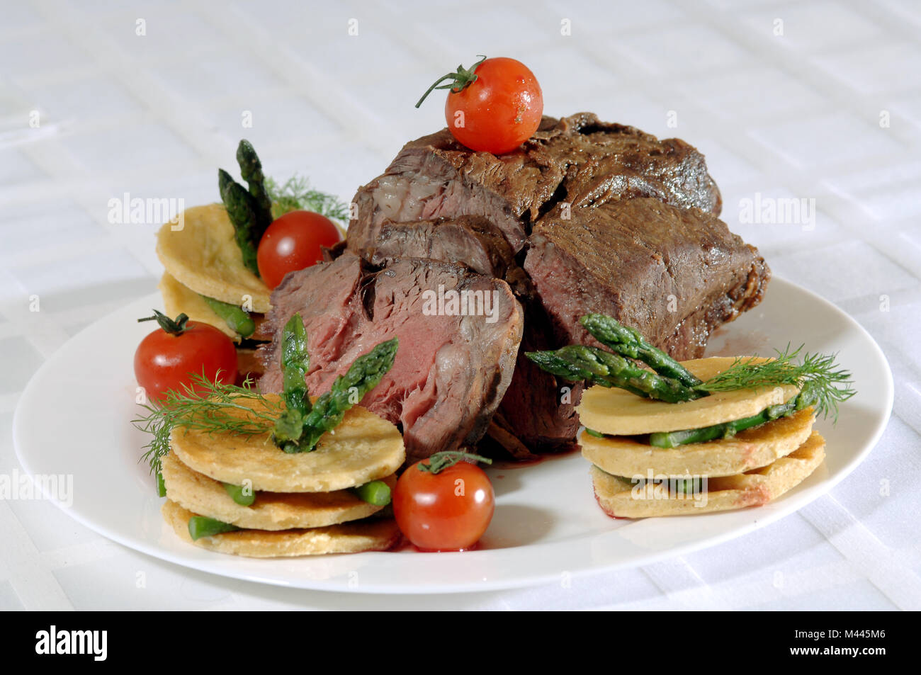 Fancy Fillet Steak dinner fancy hi-res stock photography and images - Alamy