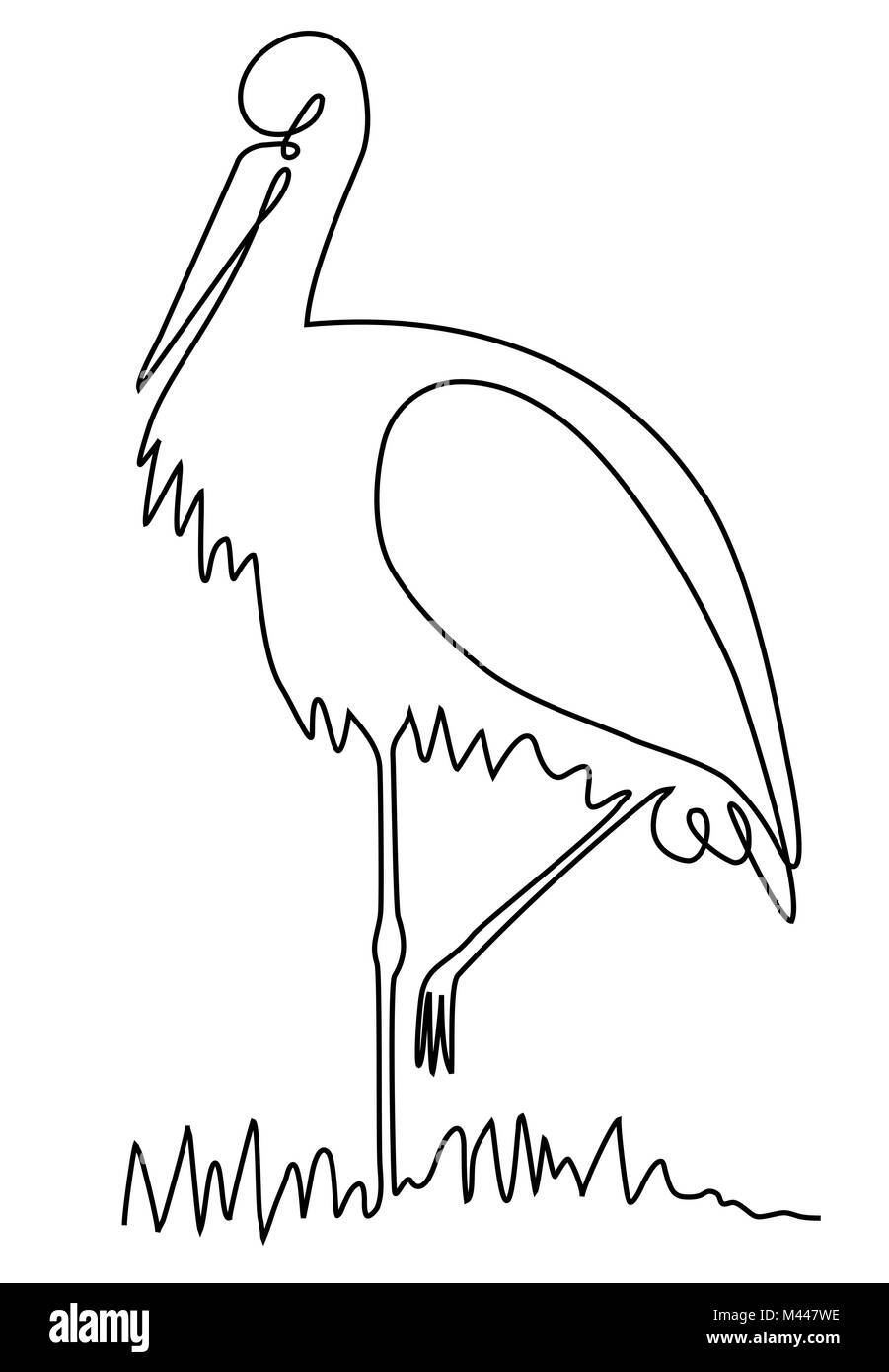 White Stork Bird Clip Art Drawing, PNG, 1000x1200px, White Stork, Art,  Beak, Bird, Ciconia Download Free