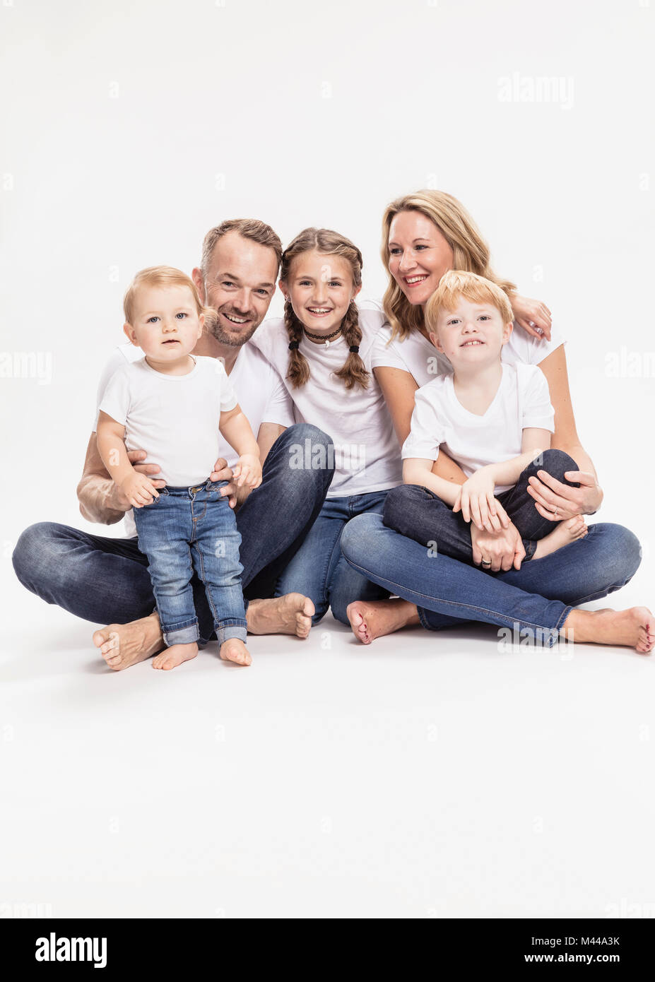 Family portrait Stock Photo