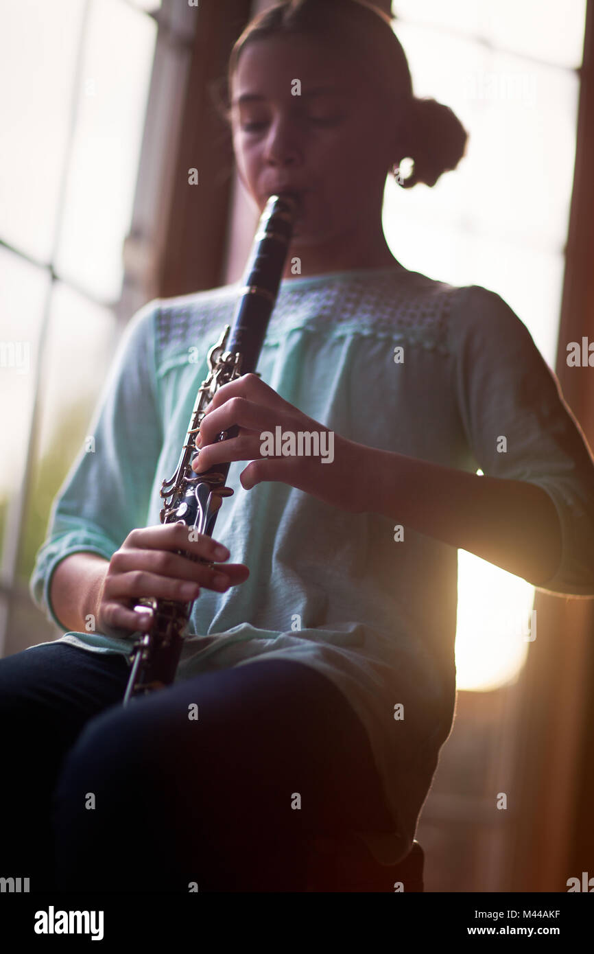 Young playing her Stock Photo Alamy