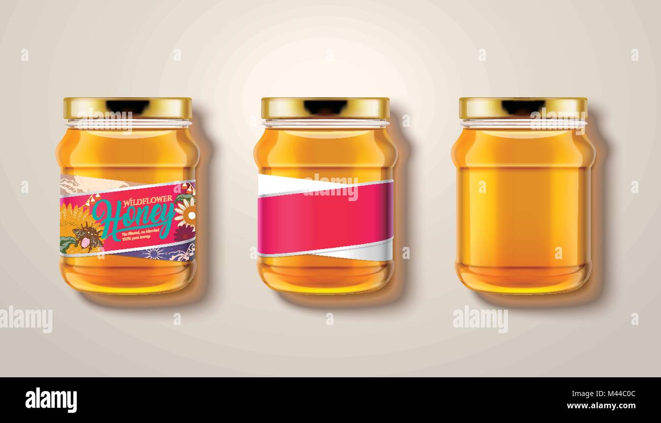 Download Pure Natural Honey Label High Resolution Stock Photography And Images Alamy