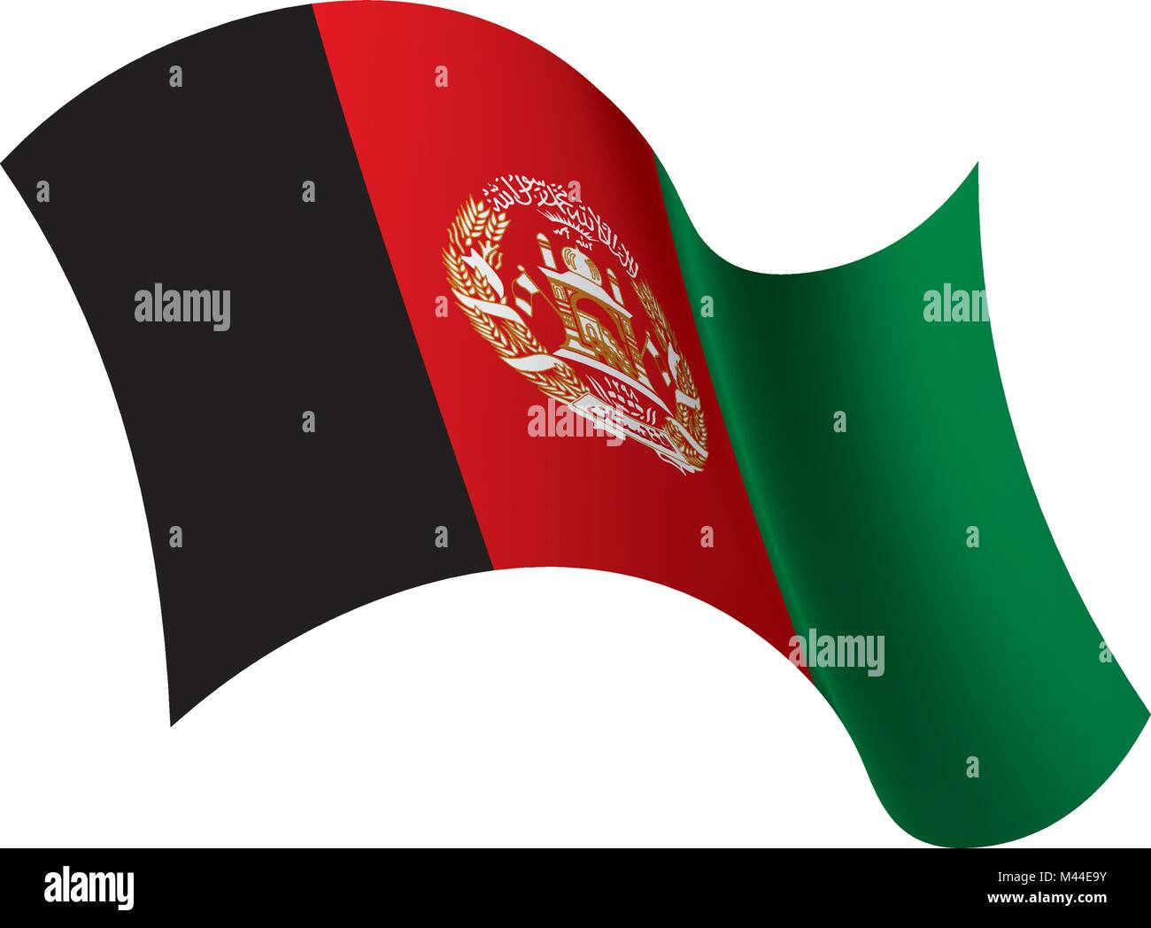 Afghanistan flag, vector illustration Stock Vector Image & Art - Alamy