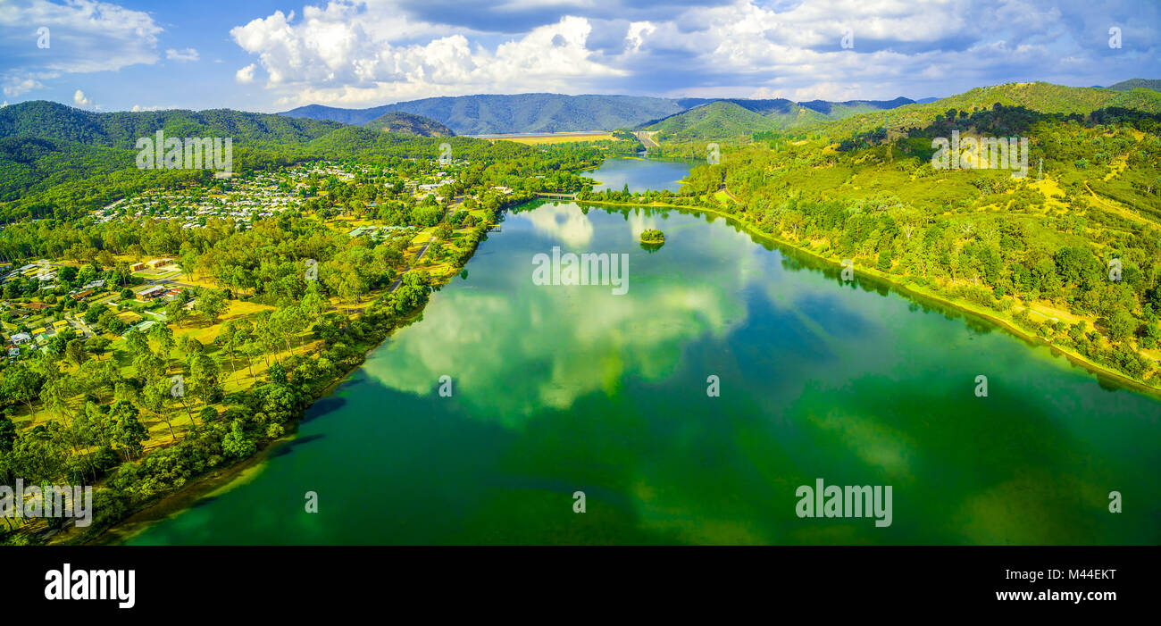Eildon hills aerial hi-res stock photography and images - Alamy