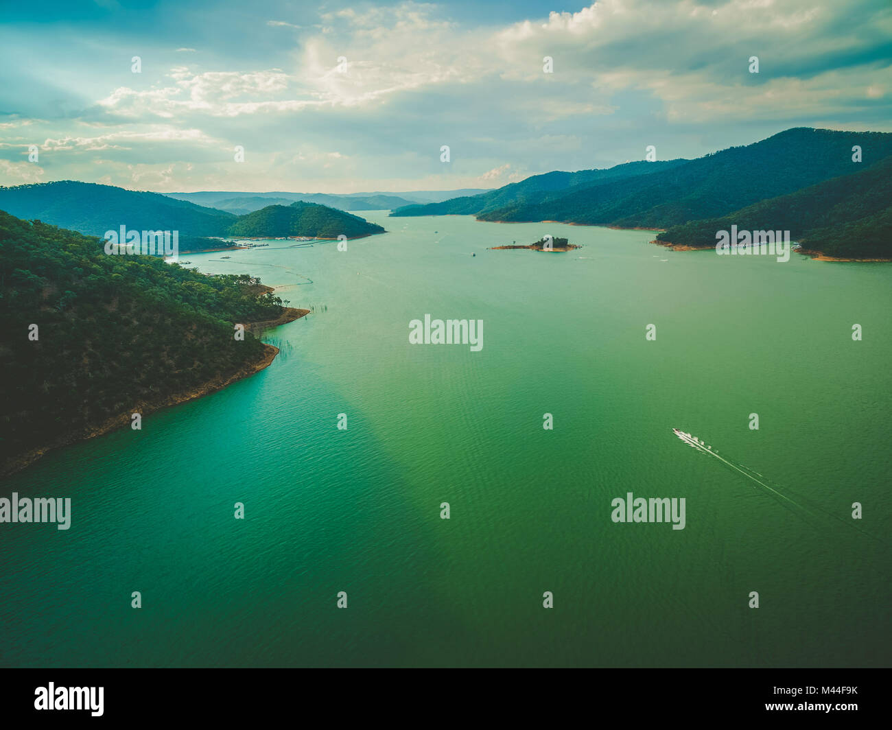 Aerial view lake eildon hi-res stock photography and images - Alamy