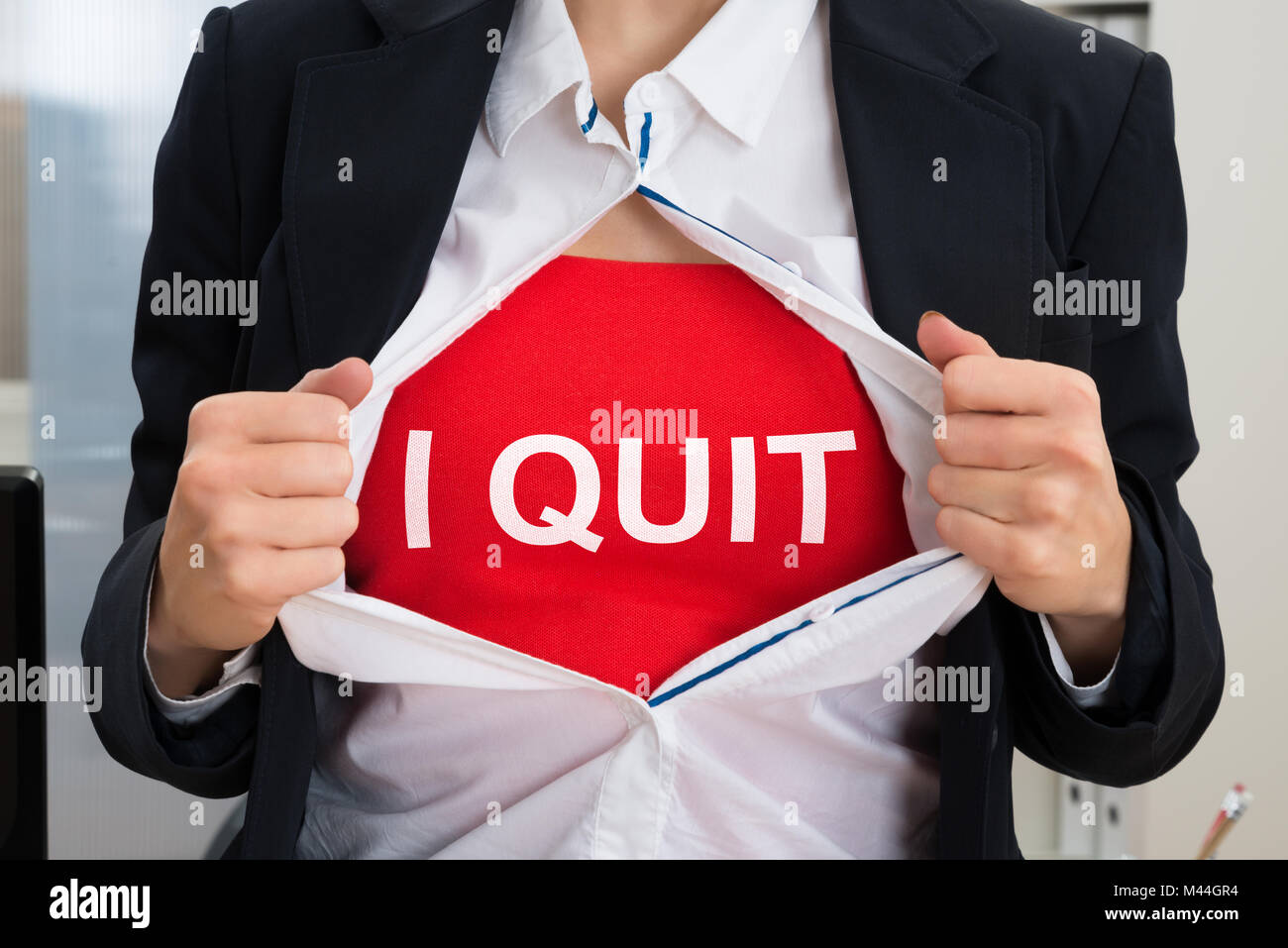 Resignation Ripped Resignation hi-res stock photography and images - Alamy