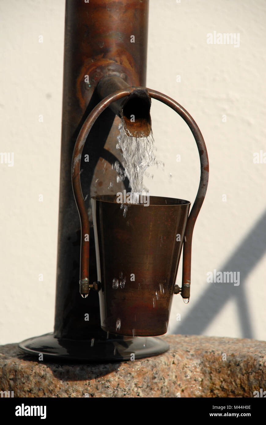 Bucket and water Stock Photo Alamy