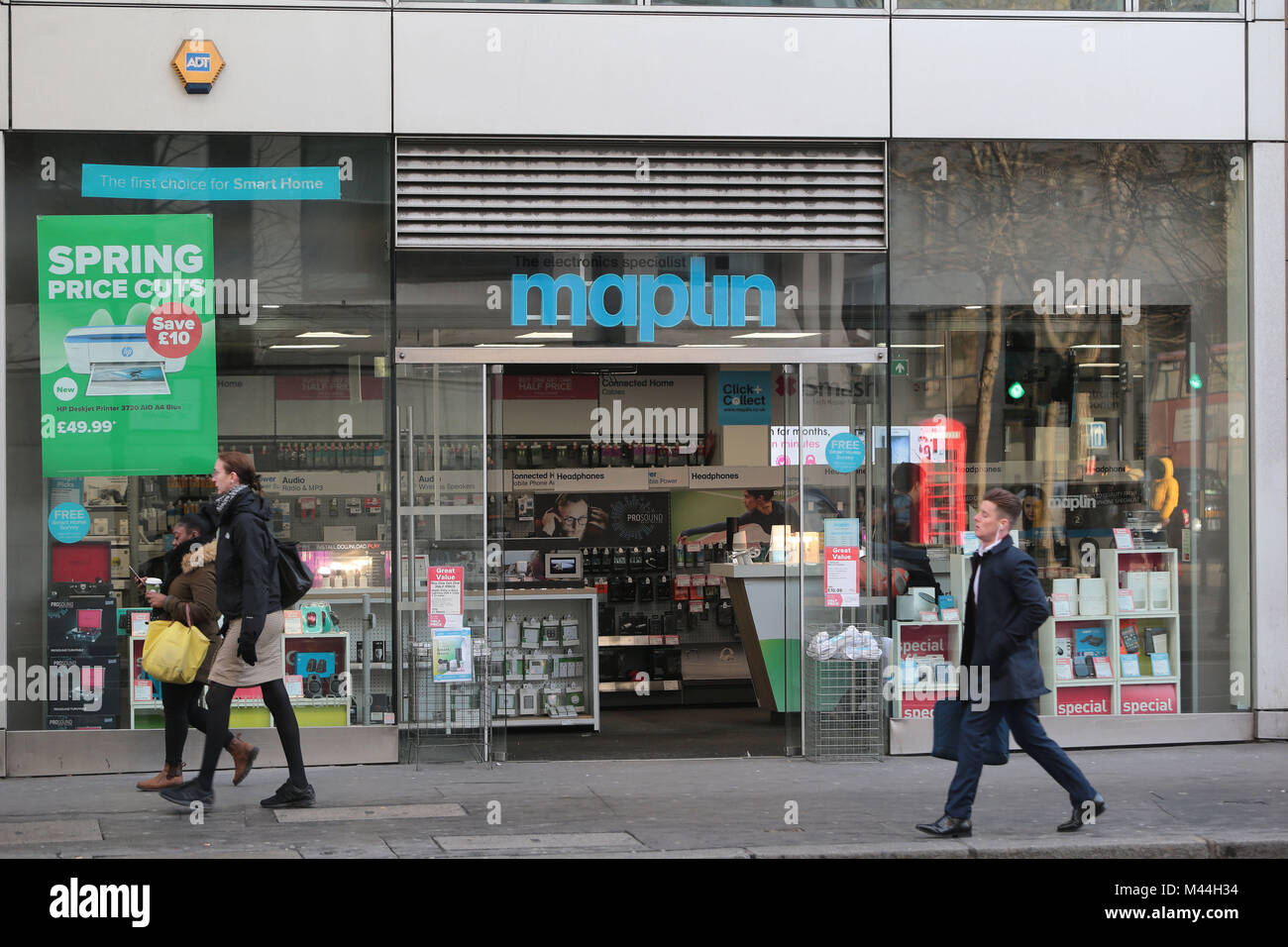 High Street electronics retailer Maplin who are facing tough trading conditions Stock Photo