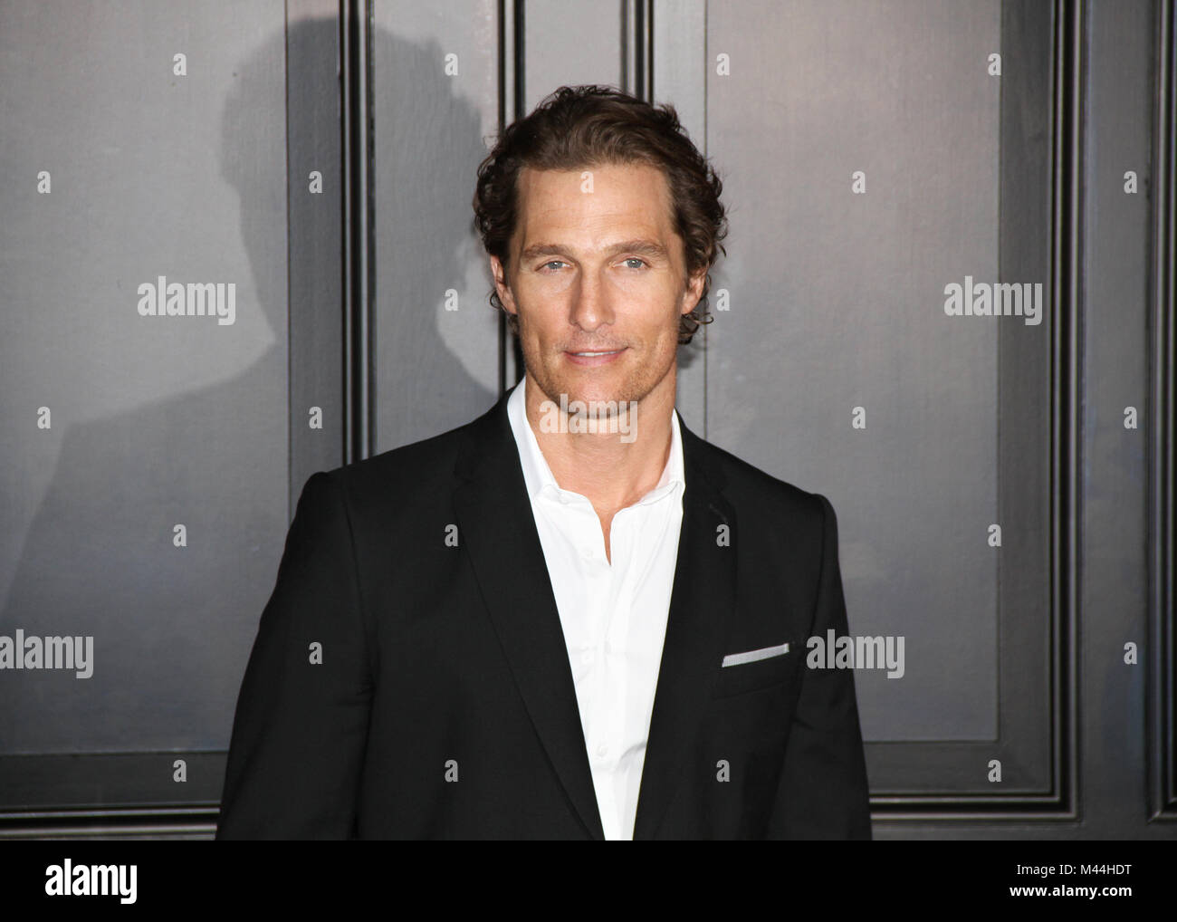 Matthew McConaughey Portrait Stock Photo