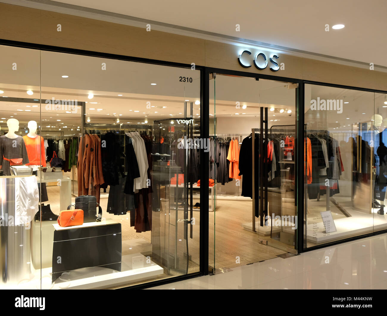 HONG KONG - FEBRUARY 4, 2018: A COS store in Hong Kong. COS (Collection of  Style) is the upscale brand of Swedish retailer H&M Stock Photo - Alamy