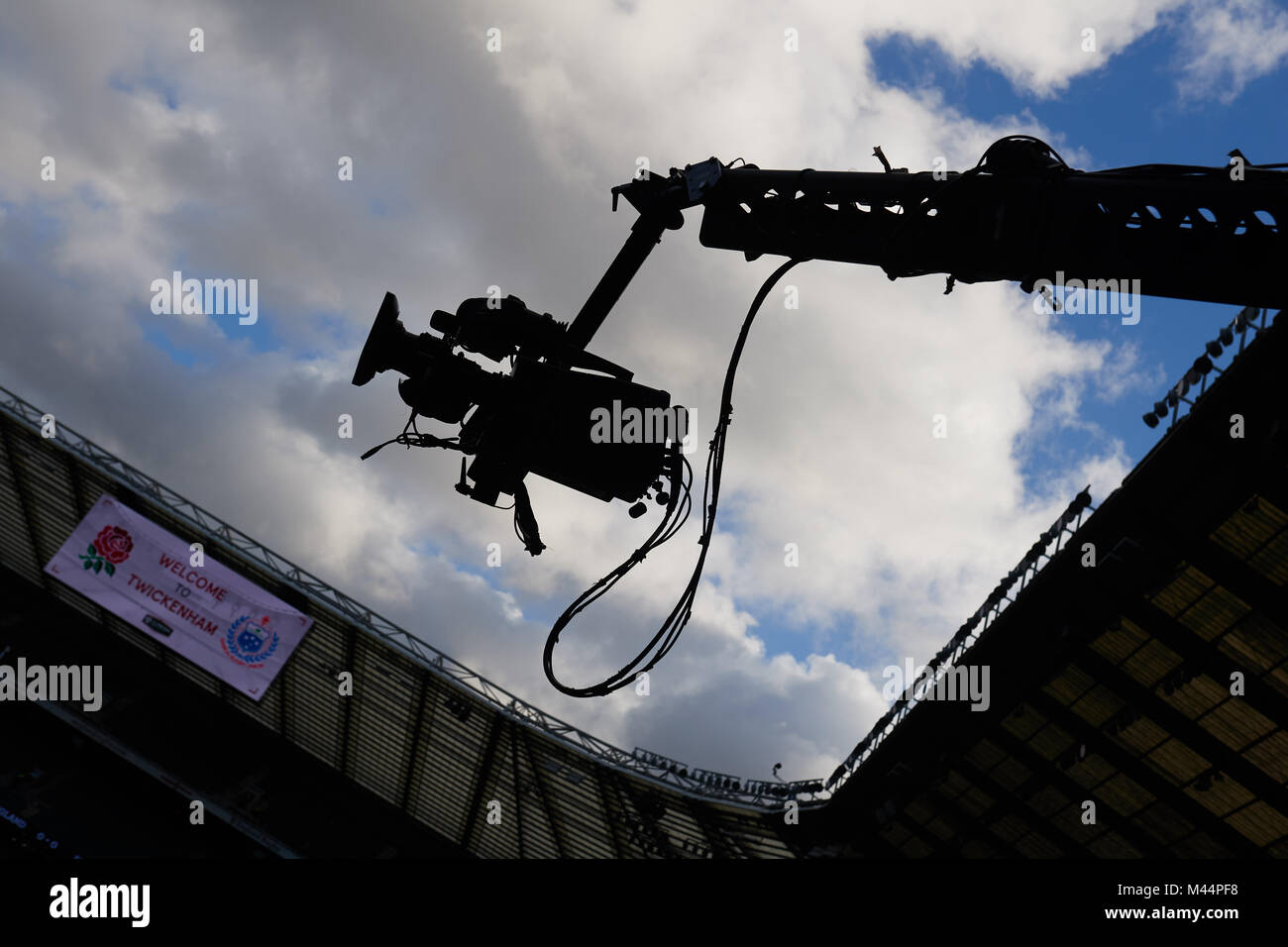 Camera Rugby Game Rugby tv camera hi-res stock photography and images - Alamy
