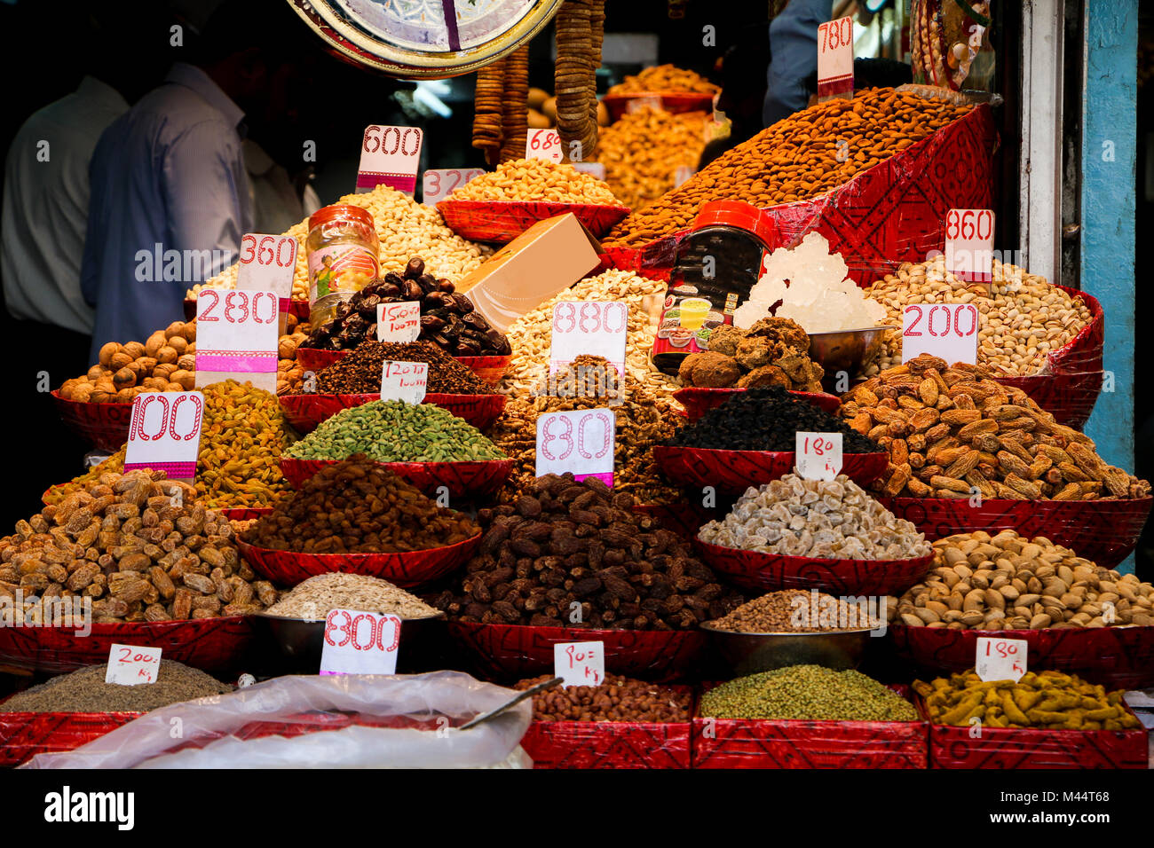 Dry Fruits, Chandni Chowk Marked, Old Delhi, India Stock Photo Alamy