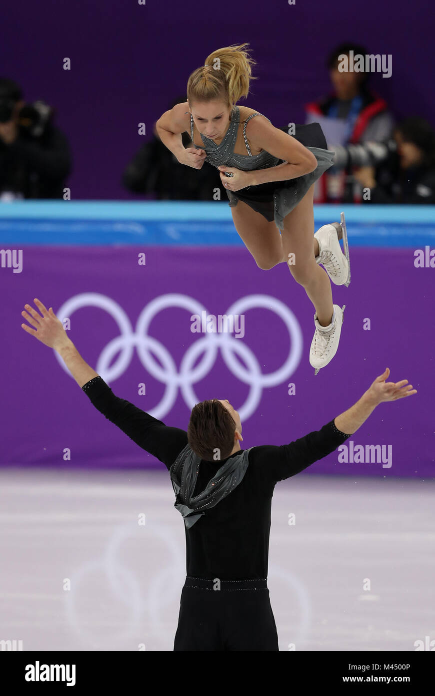 Ekaterina Alexandrovskaya and Harley Windsor of Australia in the Pairs