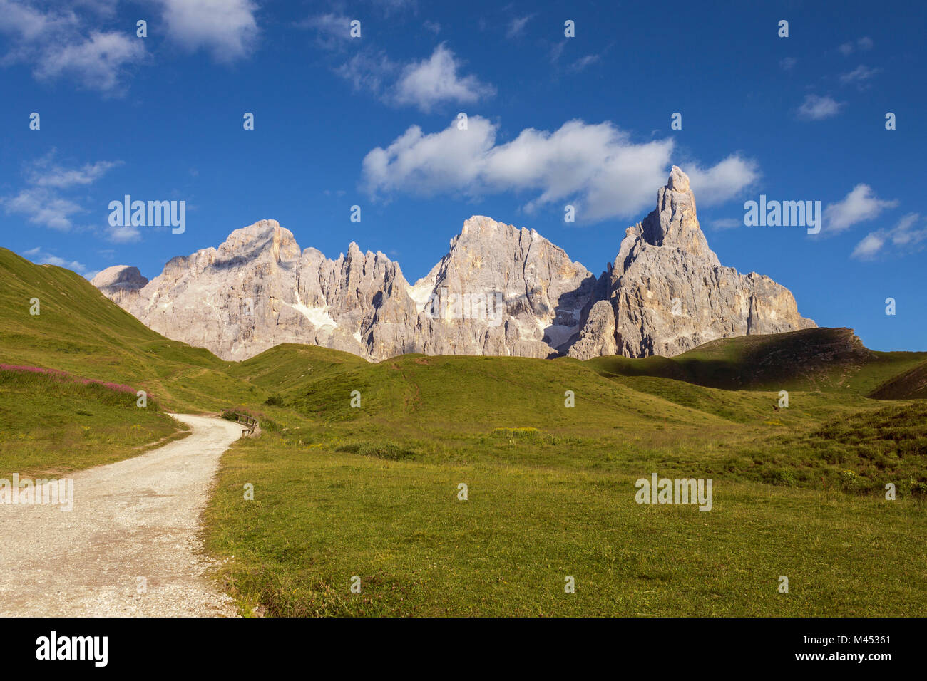 Pale di San Martino Dolomites, Rolle Pass, Trento province, Trentino Alto Adige, Italy, Europe Stock Photo