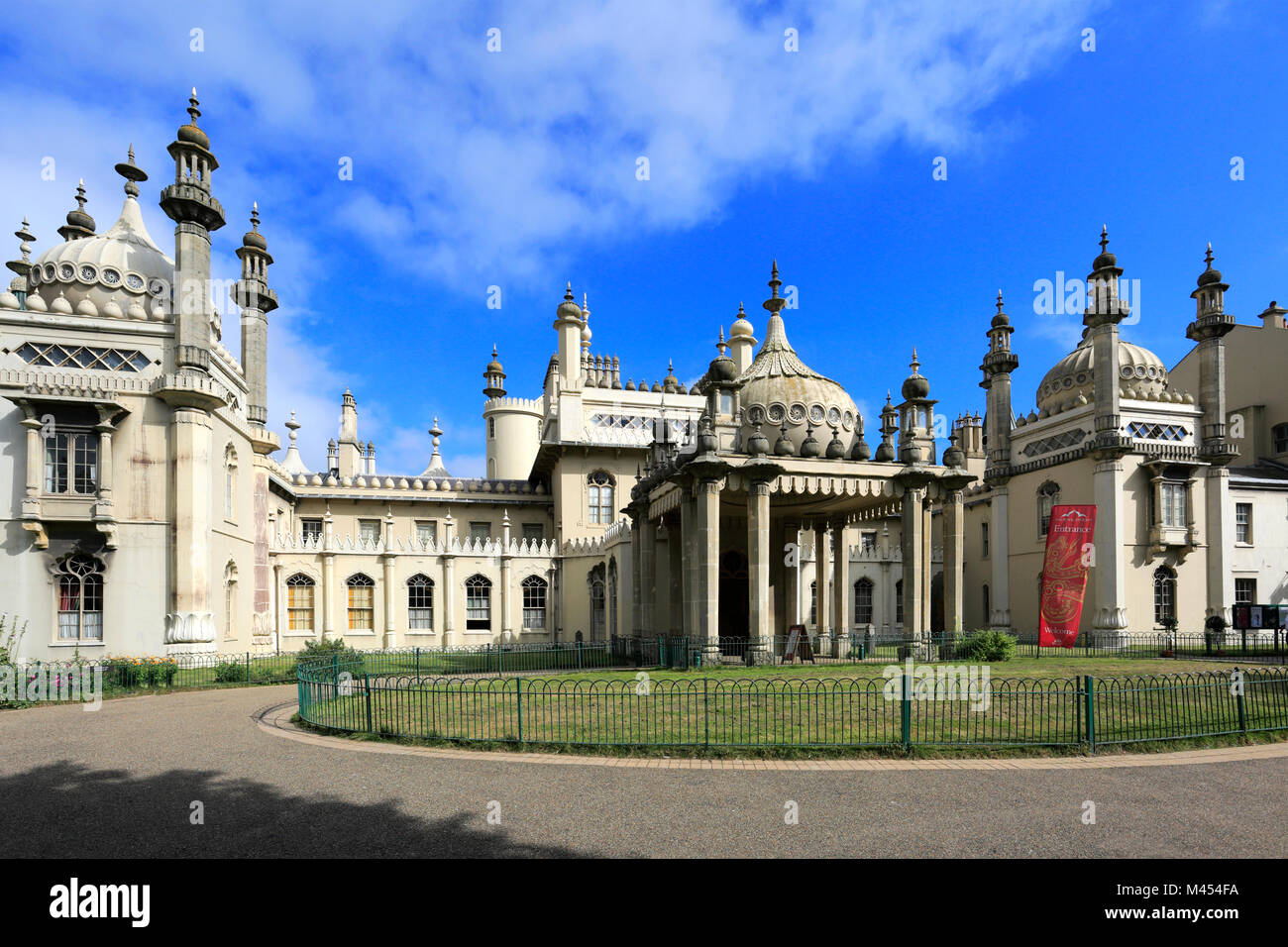 The ornate Brighton Pavilion, Brighton & Hove, Sussex, England, UK ...