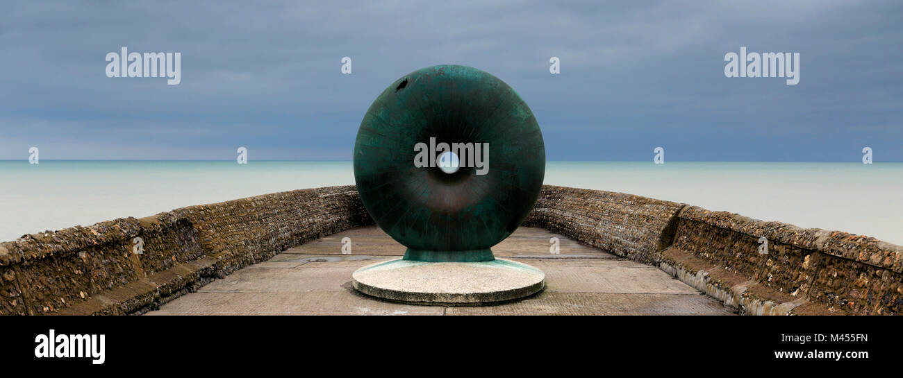 The Afloat sculpture, Brighton Palace Pier, Brighton & Hove, East Sussex, England, UK Stock Photo
