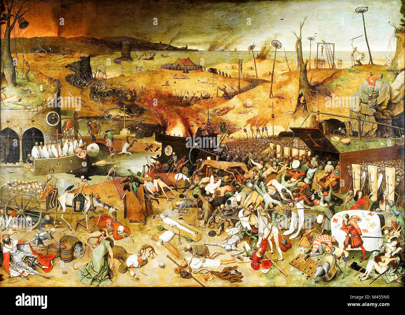 ''Veliki požar pred elitnim četvrtima Los Angelesa: Slavni bježe, a najgore dolazi'' The-triumph-of-death-c-1562-pieter-bruegel-M455N0