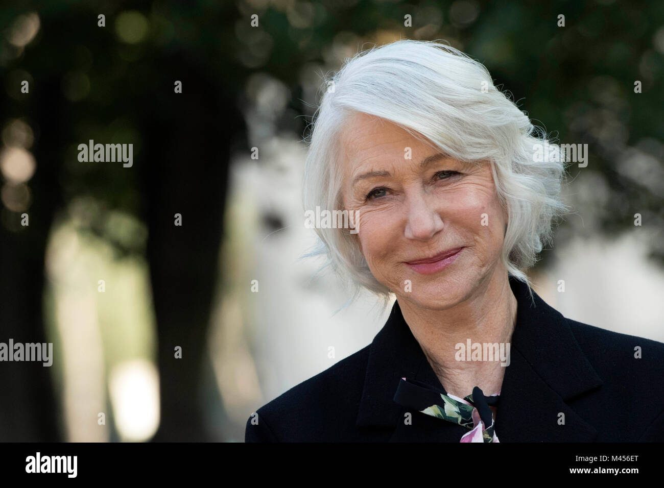 Italy, Rome, 13 February, 2018 : Academy Award actress Helen Mirren attends the photocall of the movie 'Winchester' in Rome    Photo © Fabio Mazzarell Stock Photo