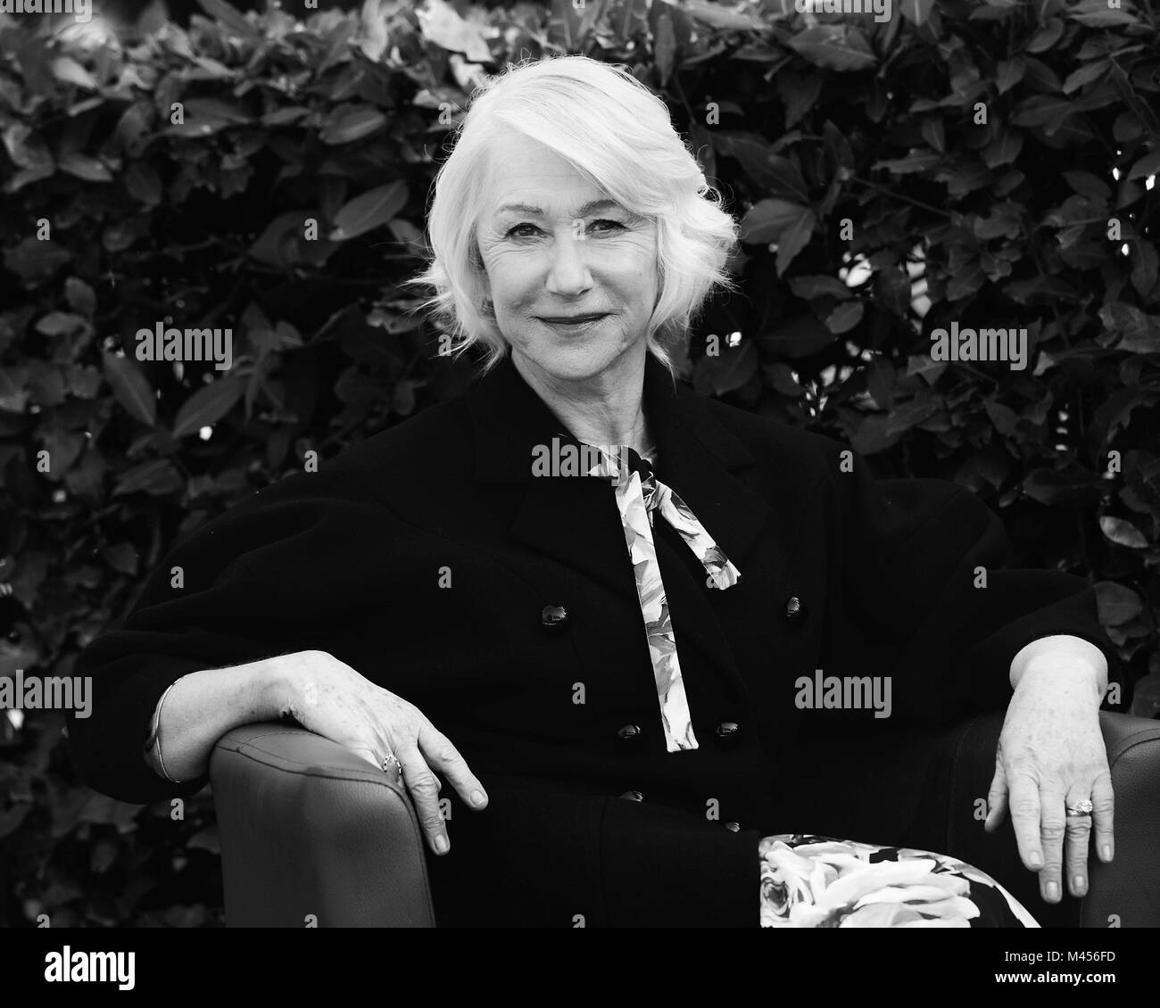 Italy, Rome, 13 February, 2018 : Academy Award actress Helen Mirren