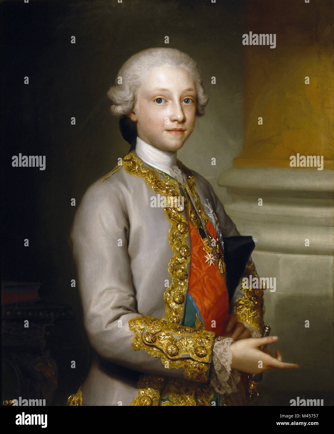 Anton Raphael Mengs Gabriel de Borbón y Sajonia, infante de España