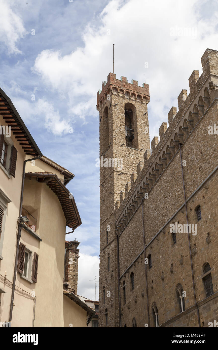 Florence, Palazzo del Bargello, national museum Stock Photo