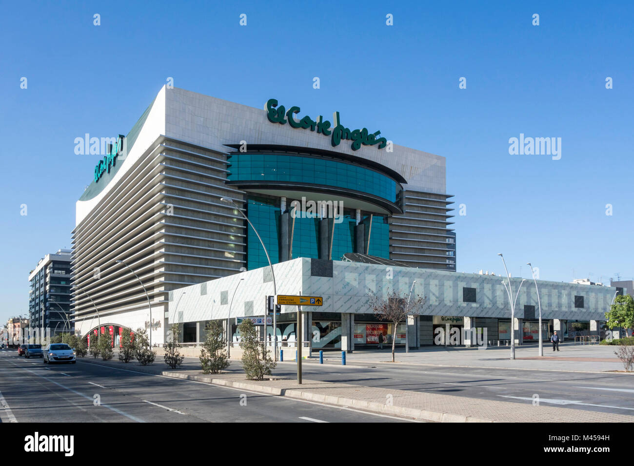 El Corte Ingles building, department store. Castellon,Spain Stock Photo -  Alamy