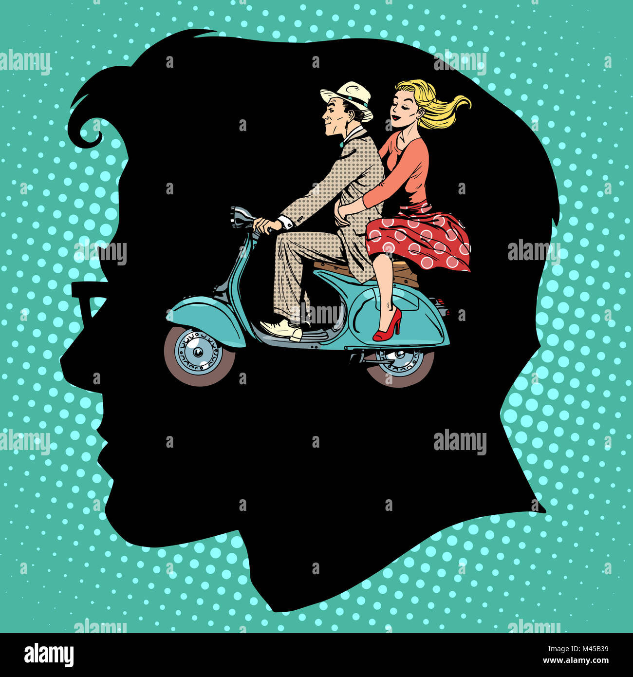 Jealousy love male female Stock Photo Alamy