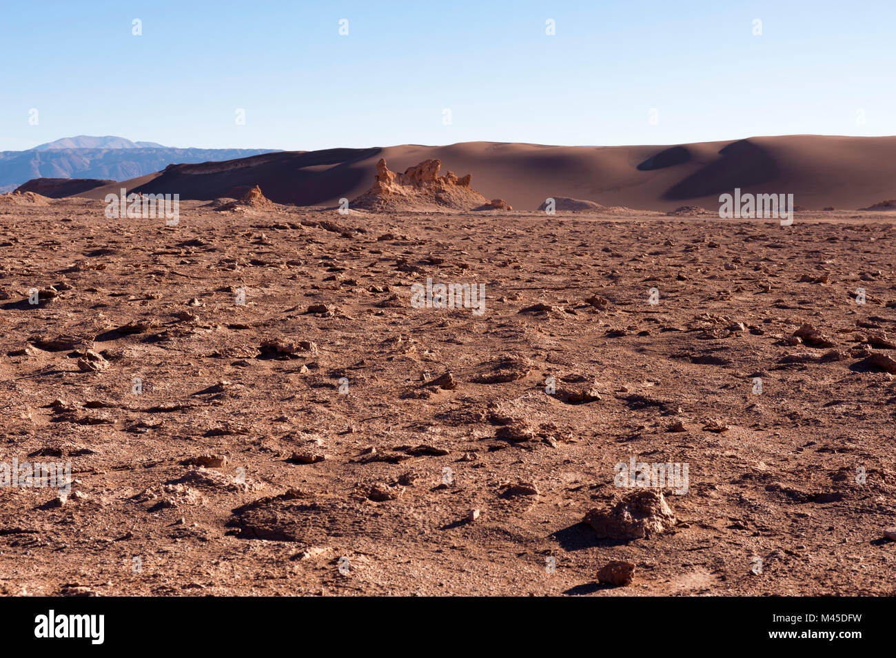 Valle de la Luna (Valley of the Moon), Atacama Desert, Chile Stock Photo
