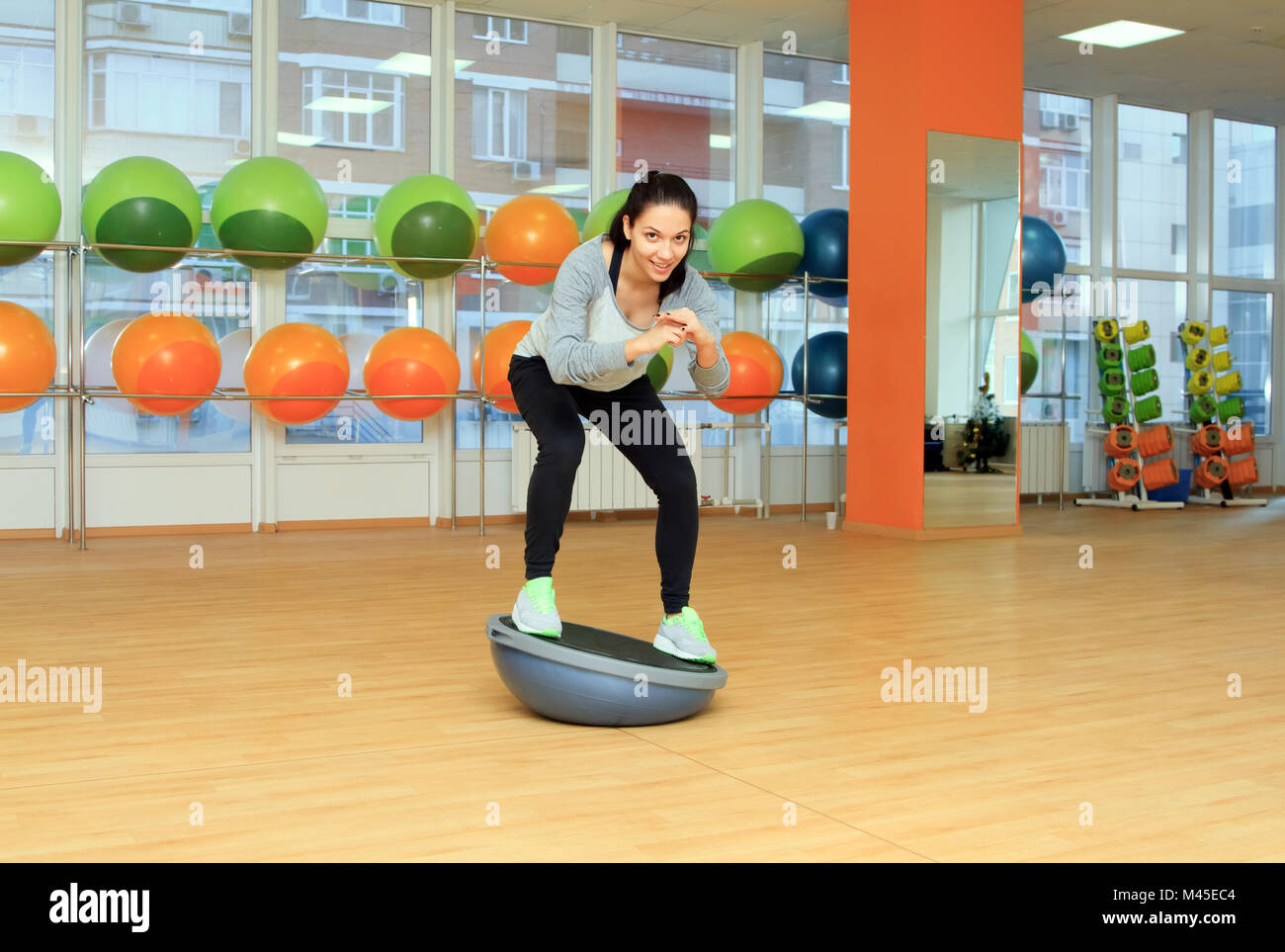 Bosu exercise ball hi-res stock photography and images - Alamy