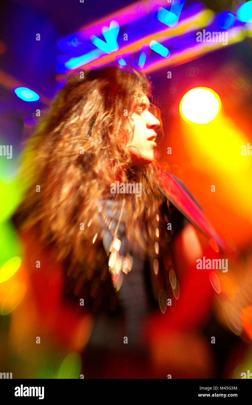 Iron Kingdom Band Singer Stock Photo Alamy