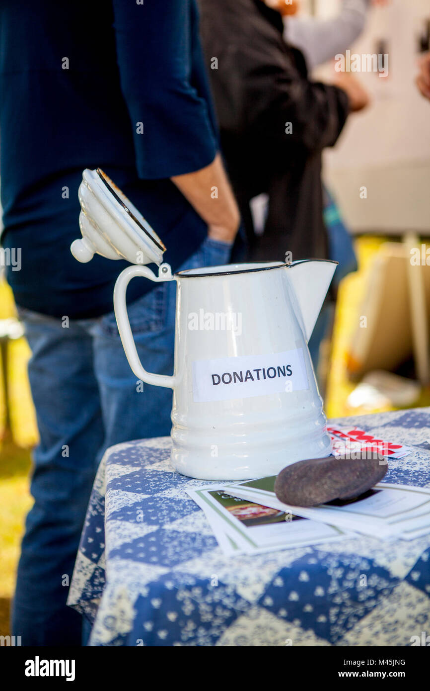 Donation containers hires stock photography and images Alamy