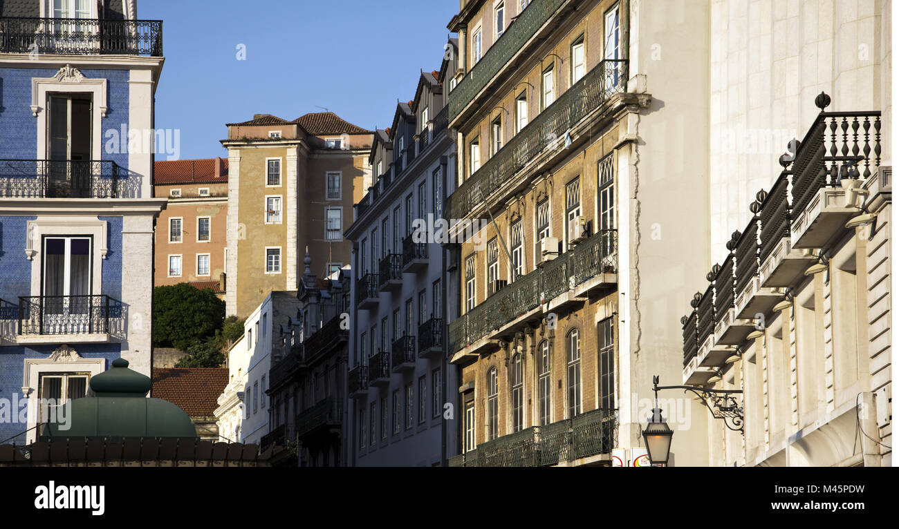 Building site in Lisbon, Portugal Stock Photo