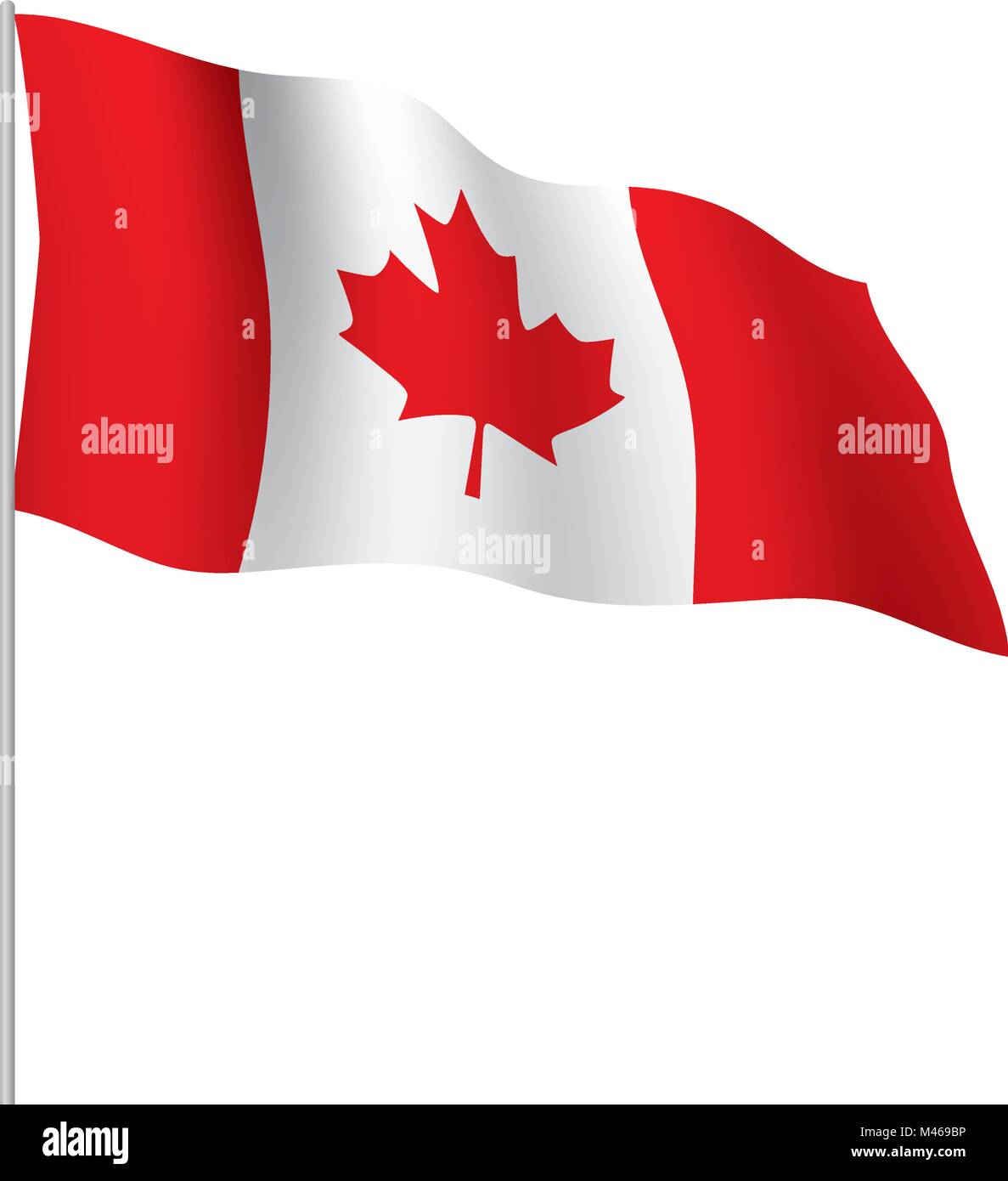 Canada flag, vector illustration Stock Vector Image & Art - Alamy