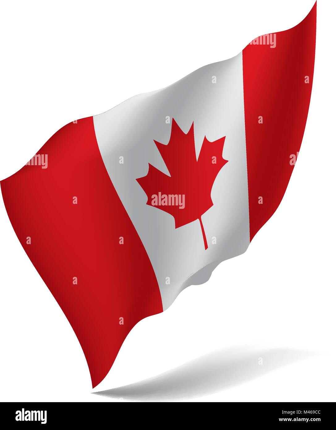Canada flag, vector illustration Stock Vector Image & Art - Alamy