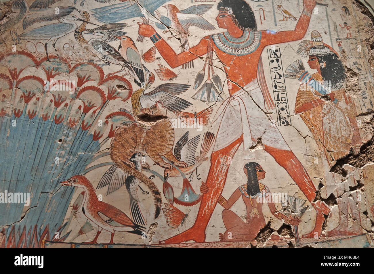 Egyptian Wall Paint High Resolution Stock Photography and Images Alamy
