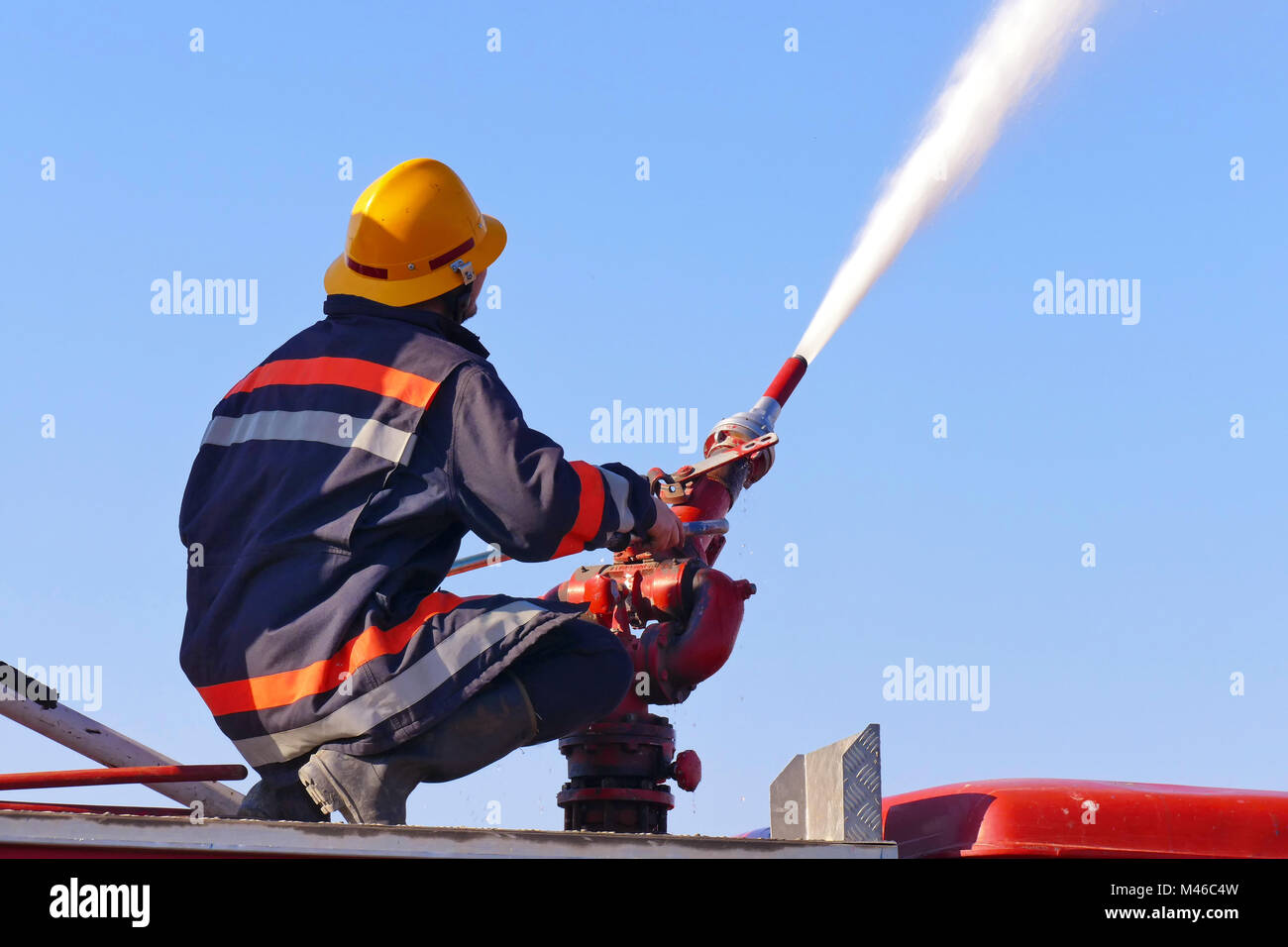 Water cannon hires stock photography and images Alamy