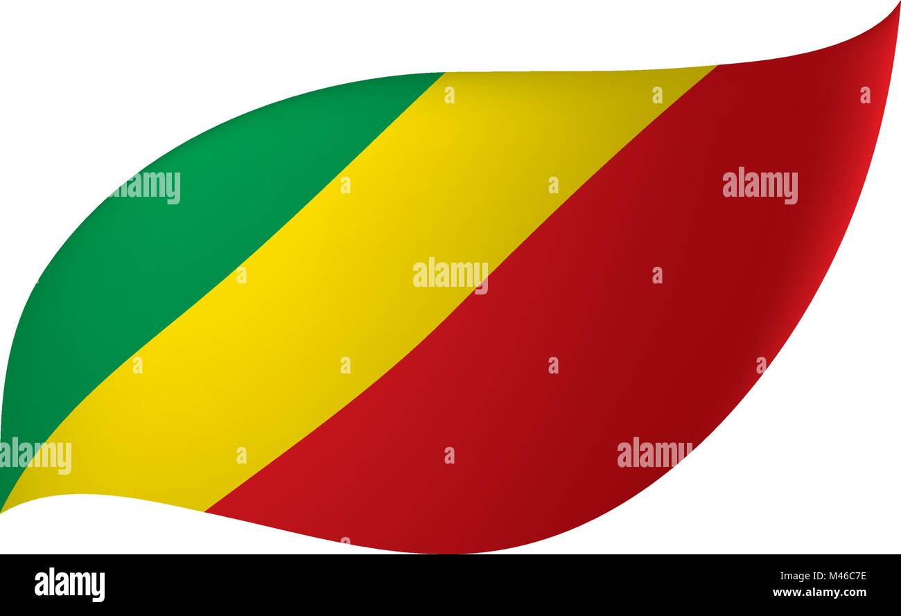 Congo flag, vector illustration Stock Vector Image & Art - Alamy