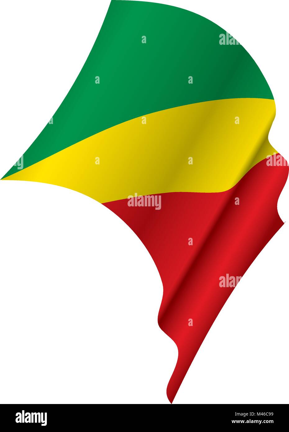 Congo flag, vector illustration Stock Vector Image & Art - Alamy