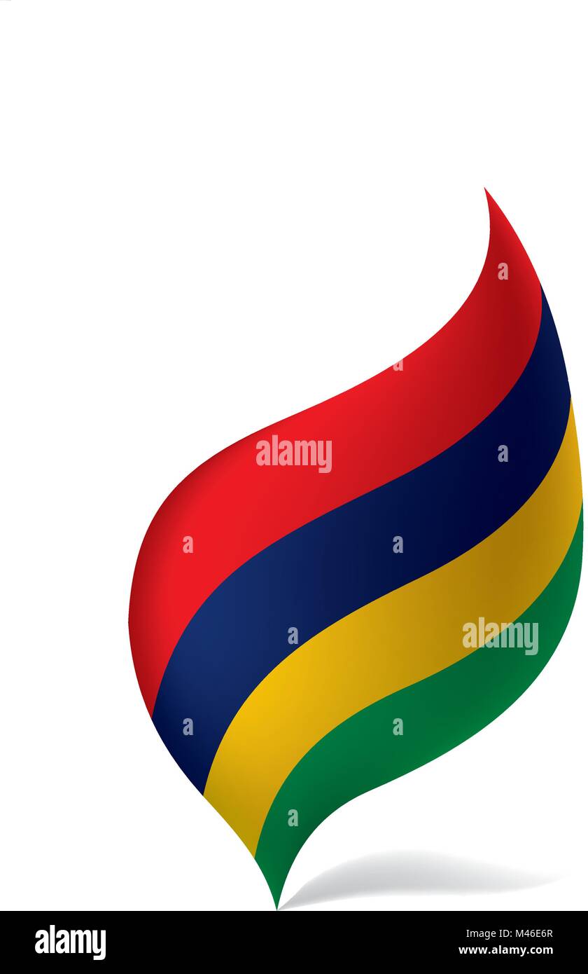 Mauritius flag, vector illustration Stock Vector Image & Art - Alamy