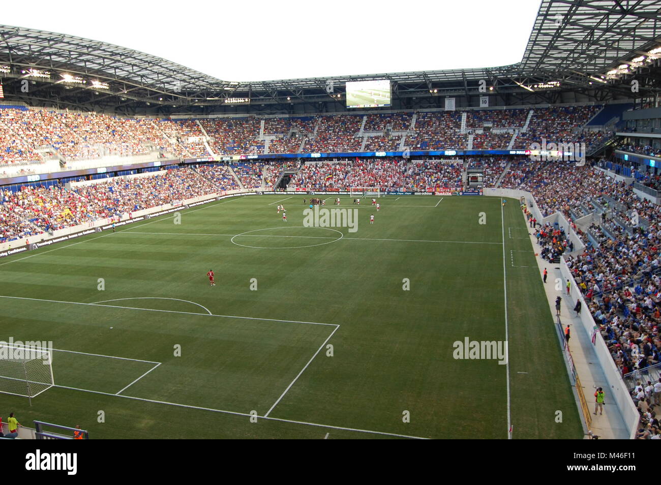 LA Galaxy vs NY Red Bulls at Red Bull Arena Stock Photo - Alamy