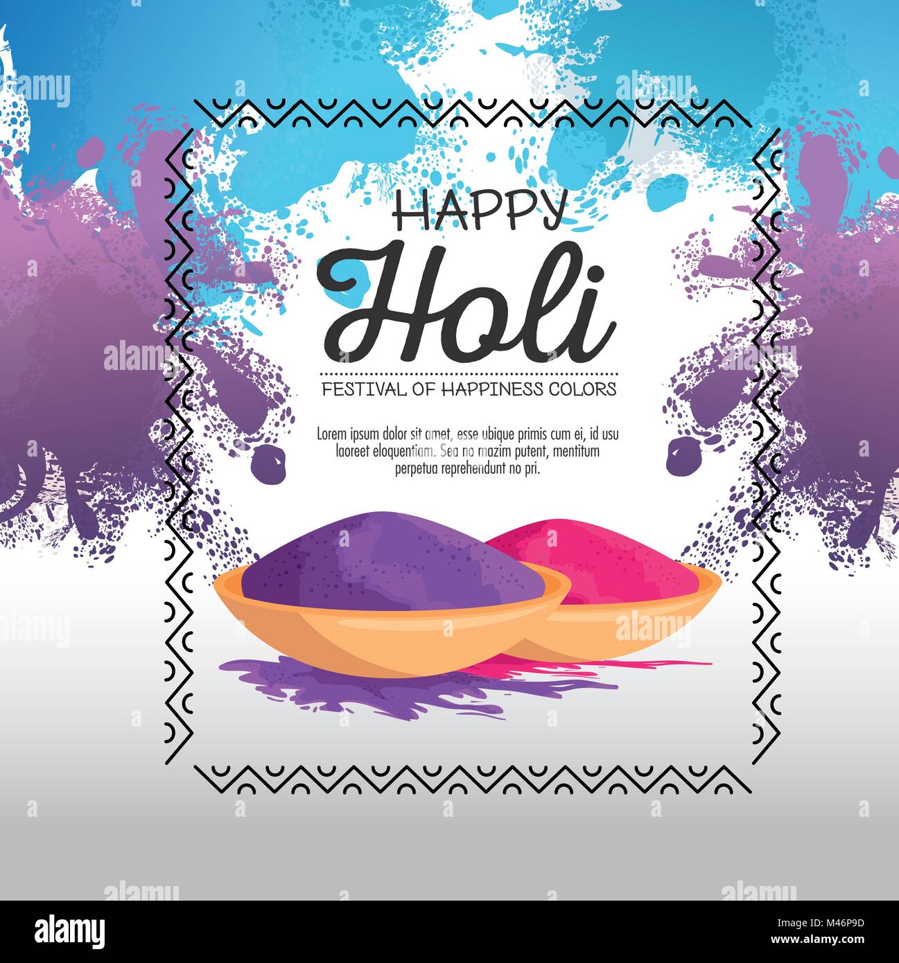 happy holi festival colors vector illustration design Stock Vector Image &  Art - Alamy