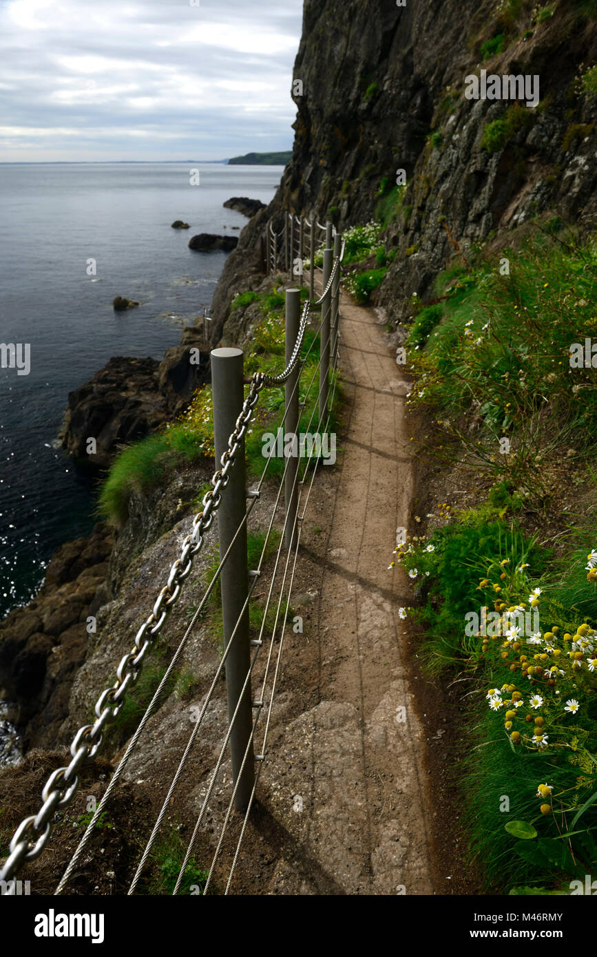 The Gobbins Cliff Path,Dramatic Cliff Walk,Metal Bridge,bridges,Causeway Coastal Route