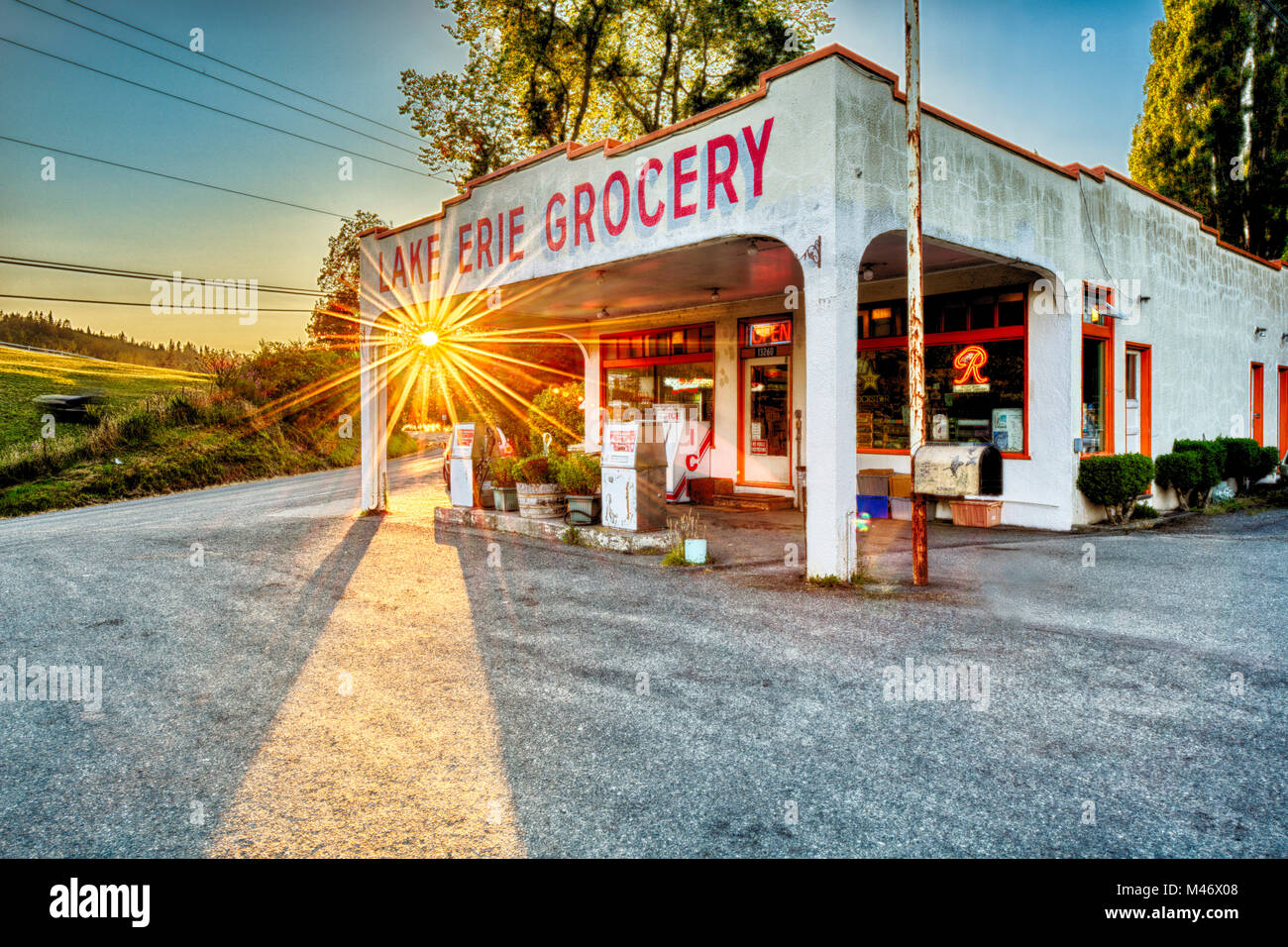 Lake Erie Grocery Stock Photo Alamy