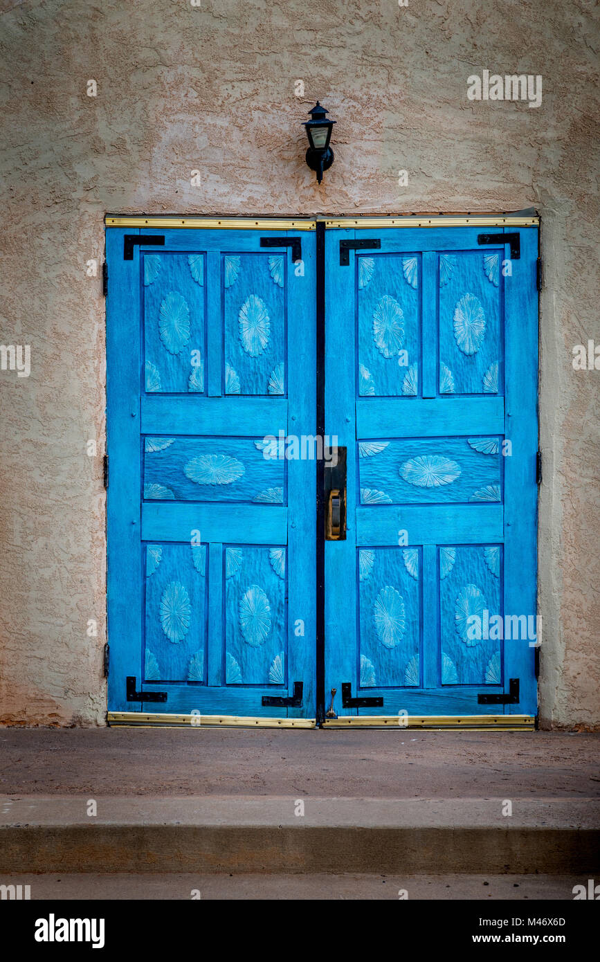 San Ysidro Catholic Church in San Ysidro, New Mexico Stock Photo