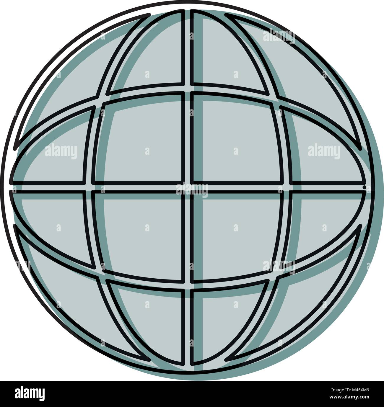 globe vector illustration Stock Vector Image & Art - Alamy