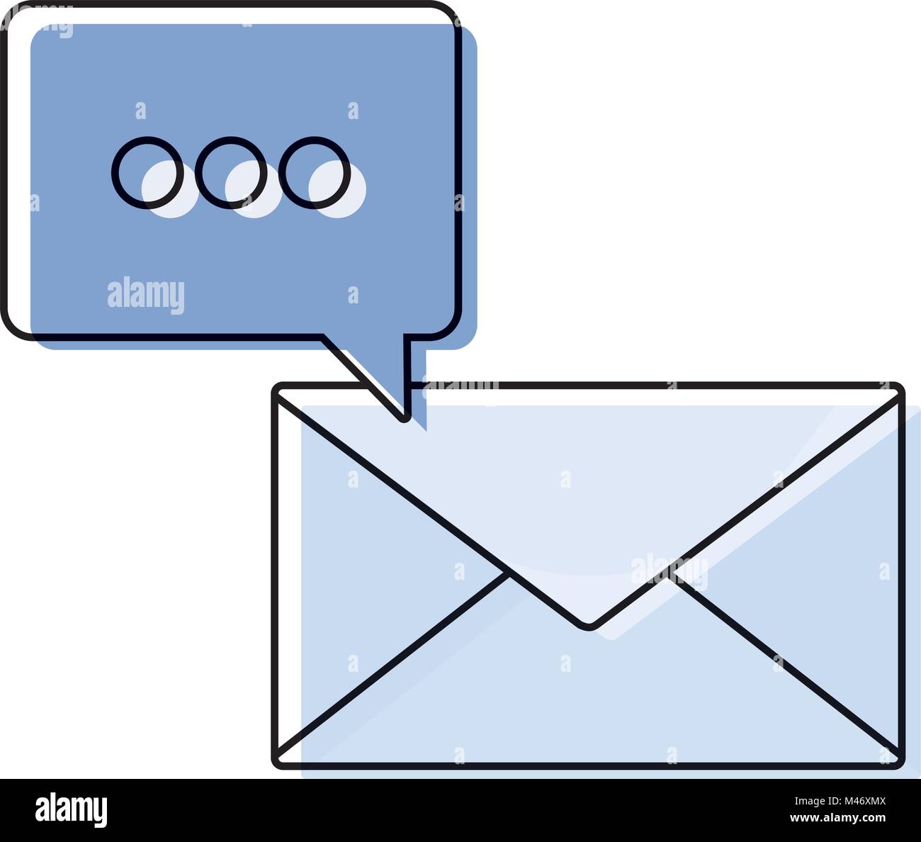 Envelope Vector Illustration Stock Vector Image Art Alamy